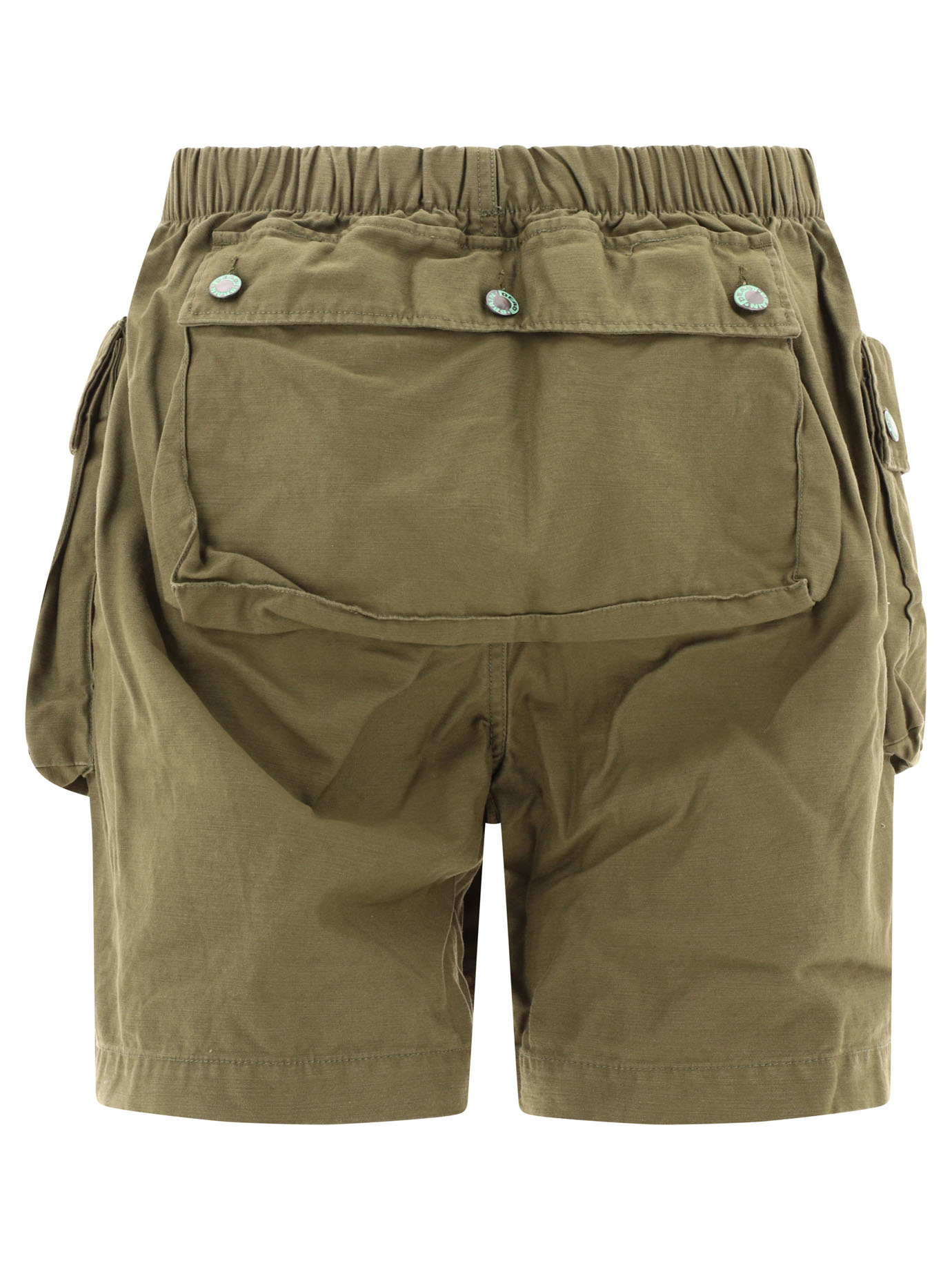 BRAIN DEAD Green Military Climber shorts